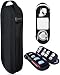 Power Packer Electronic Cable Organizer Case for Phone & Computer Accessories - Smart Versatile Travel Storage Bag for Electronics, Tech Gadgets, Cords, Adapters - Shadow. Bonus Gift: Sim Card Holder