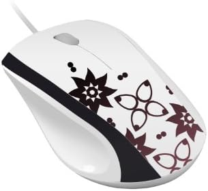 Wintec FileMate Imagine Series M2810 USB Standard Mouse - White with Jet Black (3FMNM2810UBK-R)