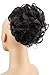 Produktbild PRETTYSHOP Voluminöser DUTT Haarteil Haarknoten Haargummi Hepburn-Dutt Haarverdichtung Gewellt Dunkelbraun Mix D9