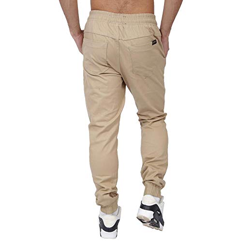 CALÇA JOGGER KINGS BEGE MASCULINO - GGG