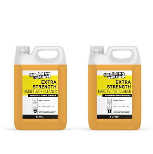 Chemical Trade Store - Hard Floor Cleaner 2 x 5L - Safe for Tile, Stone, Laminate, LVT - Powerful Daily Use Floor Cleaning Solution