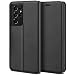 Produktbild BEZ Handyhülle für Samsung Galaxy S21 Ultra Hülle, Tasche Kompatibel für Samsung S21 Ultra 5G, Tasche Case Schutzhüllen aus Klappetui mit Kreditkartenhaltern, Ständer, Magnetverschluss, Schwarz