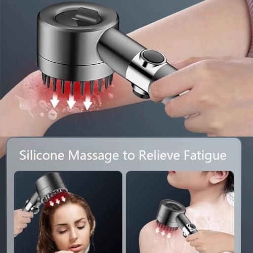 Wuticula SCHS-02 Filtered Shower Head With Handheld High Pressure Rain Shower Head With Massage Function Filters Multiple Spray Modes Shower Head Power Wash For Hard Water Showerhead thumb #5