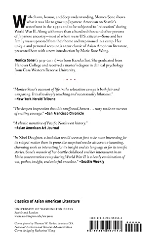 Nisei Daughter (Classics Of Asian American Literature) #TOP1