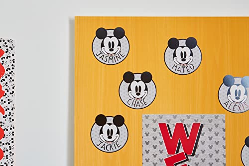 Eureka Disney Retro Mickey Mouse Paper Cut-Out Classroom Decorations for Teachers, 36 Pieces - image 2