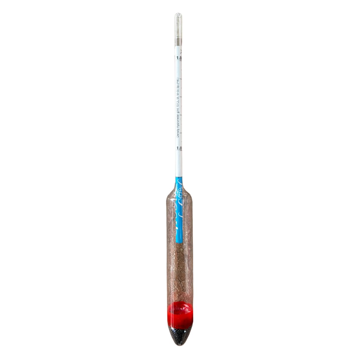 Density Hydrometer Range 1.000 to 1.050 Precision Glass Hydrometer for Specific Gravity Testing | SG Hydrometer for Laboratory, Brewing, Chemistry & Liquid Density Measurement Pack of 1-image-12
