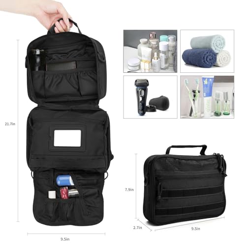 Image of Toiletry Bag for Men,Travel Toiletry Bag Hanging Toiletry Bag Hygiene Bag