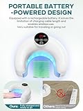 Nail Fungus Laser Device, Antifungus Light Device for Multiple Nails with 1500mAh Battery-Powered, Cordless Nail Fungus Clear Device Suitable for Various Occasions 7-10 Minutes per Day - Image 5