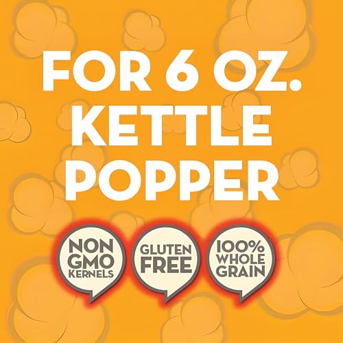 JOLLY TIME All in One Popcorn Kit, 6 Oz Kettle, 24 Portion Packs - image 4