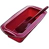 Stampo Da Forno In Silicone Rettangolare Rosso - Teglia Antiaderente Per Pane, Torte E Plumcake - 2