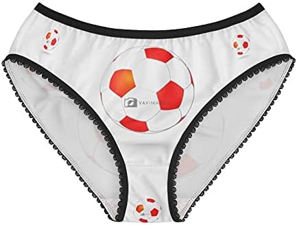 Soccerball Panties, Soccerball Underwear, Briefs, Cotton Briefs, Funny Underwear, Panties For Women