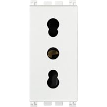 VIMAR 0r19203.b Plug 2P + T 16 A P17/11, White