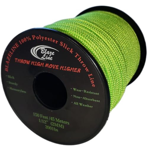 Blaze Line 100% Polyester Climbing Throw Line Rope...