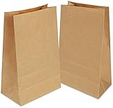 ❤ Hochwertige Geschenktaschen: Hergestellt aus reinem Kraftpapier (70 g / m²), ohne besonderen Geruch und edleres Aussehen, als den Kunden diese Plastiktüten zu geben. Diese kraftpapiertüten sind undekoriert, Sie können sie nach Belieben verzieren, z. B. Bilder malen, Ihre Visitenkarte heften, Ihr Logo darauf stempeln.