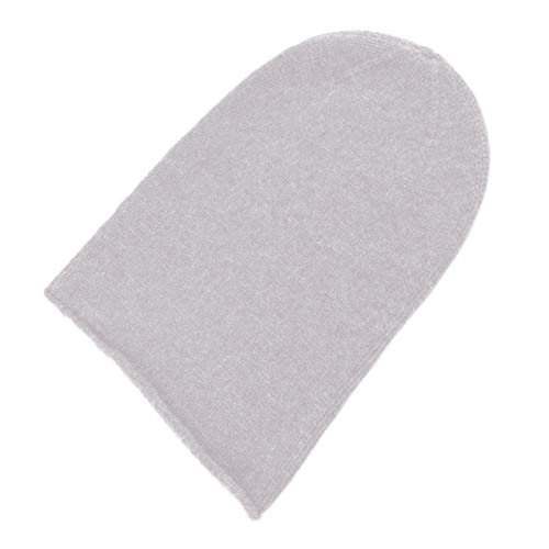 Love Cashmere Gorro para hombre, 100% cachemira, color gris, hecho a mano en Escocia Cover