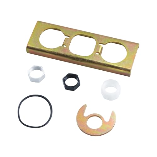 113173 Kitchen Faucet Kit for Moen Mounting Kit, Includes Mounting Plate, Installation Hardware and Installation Nut Tool Set