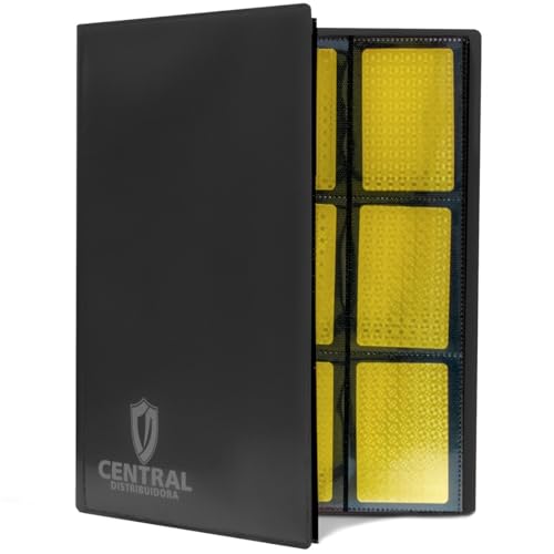 Fichário Para Card Game Central Preto