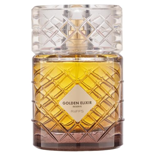 Golden Elixir Reserve Perfume 100ml, Unisex Long Lasting Eau de Parfum | Spicy Oud Vanilla Luxury Fragrance | Signature Scent for Men & Women