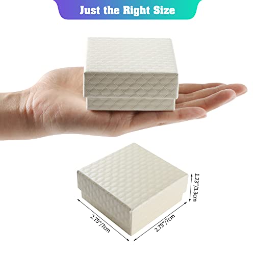 Viktorwan 24 Assorted Jewelry Gifts Boxes For Rings, Pendants, Earring, Necklaces, Cardboard Boxes With Padding For Christmas, Birthday, Anniversaries,Valentine’s Day, Mother’s Day And Other Festivals #TOP4