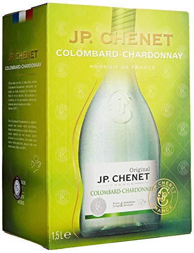 JP Chenet - Original Colombard Chardonnay Vin Blanc de Gascogne, France - Bag in Box 1,5l (1 x 1.5 L) Cover