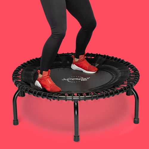JumpSport Model 370 Fitness Trampoline, Silver/Black - Afbeelding 5