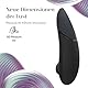 Womanizer Next 3D Pleasure Air Klitoris-Stimulator – Saugvibrator für Frauen – Vibrierendes Sexspielzeug für Erwachsene mit 14 Vibrationsmodi – Wasserdicht Klit-Sauger – Wiederaufladbar - Schwarz