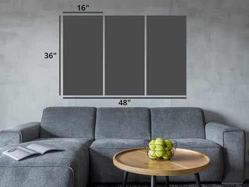 Large Zen Wall Art Decor - 3 Piece Set, 36X48 Inch Decorative Framed Relaxing Stones Canvas Art Multi Panel Split Prints For Living Room, Kitchen, Bedroom, Office & Home Decor Gift #TOP2