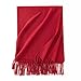 CLeemuziN Large Fashion Scarf Wraps for Women Ladies Soft Warm Winter Solid Shawl Scarves Plus Spring Wraps Scarf 30x75in