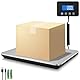 Collazoey Paketwaage, 200 kg/ 10 g Wiederaufladbare USB-Plattformwaage mit Halte/Tara Funktion, Präzisions Digital Postwaage aus Edelstahl und 4-Punkt Sensor mit LCD, Geeignet für Paket/Gepäck/Lager