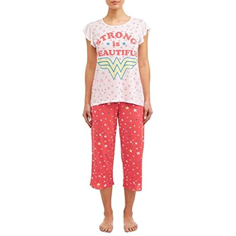 Wonder Woman Capri Pajama Set Cover