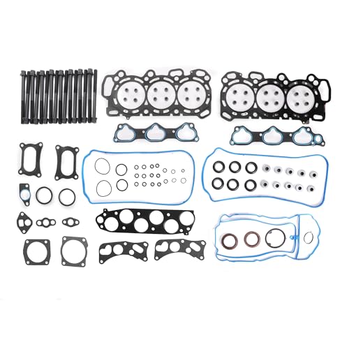 Image of KAX Engine Cylinder Head Gasket Set Compatible with Honda Odyssey 2008-2017, Pilot 2009-2015, Accord 2008-2012, Acura RDX 2013-2015, TL Ridgeline Accord Crosstour 3.5L, Head Gasket Kit, OE# HS26509PT