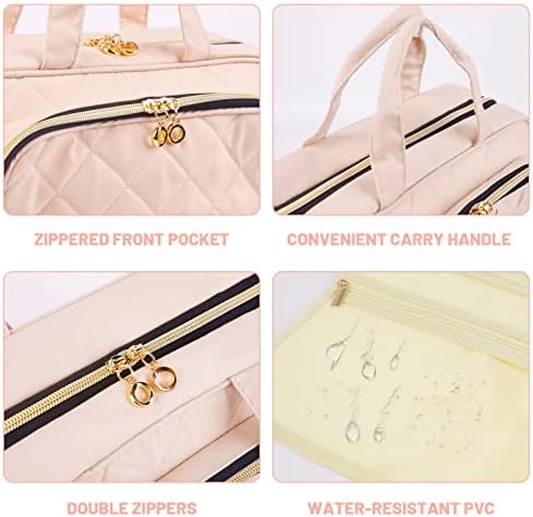 Toiletry Bag for Women,Travel Toiletry Bag,Hanging Toiletry Bag with Handles,Large Travel Makeup Bag,Travel Toiletry Bag for Toiletries,Hanging Toiletry Bags for Bathroom Shower,Travel 4 Toiletry Bag for Women,Travel Toiletry Bag,Hanging Toiletry Bag with Handles,Large Travel Makeup Bag,Travel Toiletry Bag for Toiletries,Hanging Toiletry Bags for Bathroom Shower,Travel
