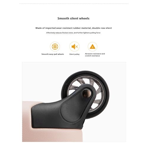 Foldable luggage, durable, with silent universal wheels, 20 inches in length, fashionable and beautiful, and easy to carry, making travel more comfortable. (gray)2