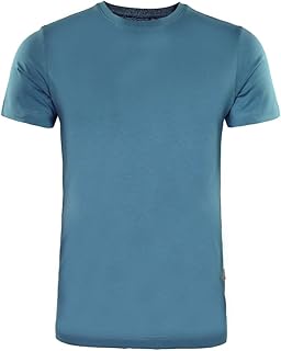 تيشرت أساسي عصري برقبة دائرية للرجال من اكتيف