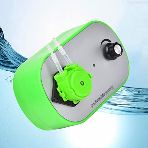 Bomba Peristáltica Dosificadora G628-1, Bomba de Líquidos con Velocidad Ajustable 100-240V/12V Dc para Laboratorio, Acuario Y Aplicaciones Analíticas