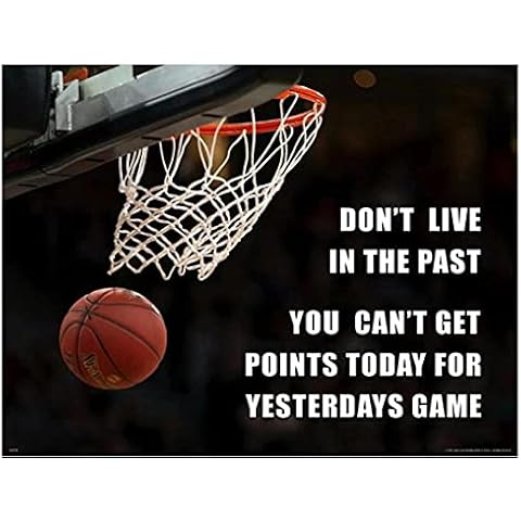 JYSHC 1000 Piece Jigsaw Puzzle Basketball Motivational Quote Poster Adults Children Wooden Toy Educational Game Yt40Nx Cover