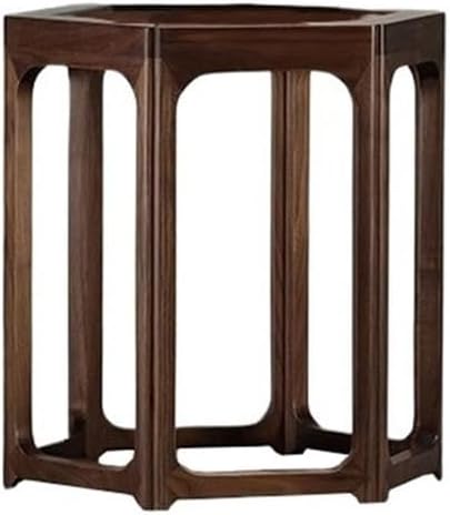 Plant Shelf, Indoor Dwarf Plant Rack, for Home Study Tea Room Balcony Walnut Wood Bonsai Base