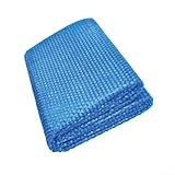 Solaughguy Blaue Solar-Poolabdeckung für Spa- und Schwimmbadheizung, PE-Isolierfolie zur Reduzierung von Wärmeverlust, Wasserverdunstung – 180 cm, 360 cm, 450 cm, 220 x 150 cm (450 cm)