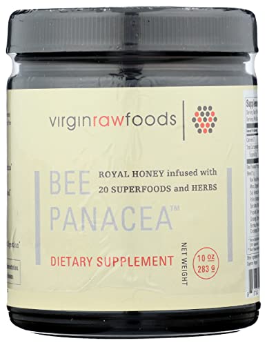 Virgin Raw Foods Royal Bee Panacea Honey 10 OZ miniatura 1