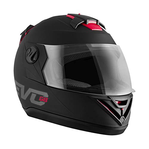 Pro Tork, Capacete Evolution G8 Evo Solid, Preto Fosco, Tam. 58