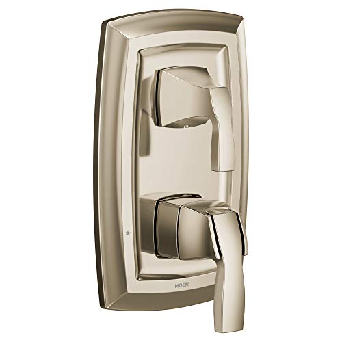 Moen UT3611NL Voss M-CORE 3-Series 2-Handle Shower Trim with Integrated Transfer Valve, Valve Required, Polished Nickel