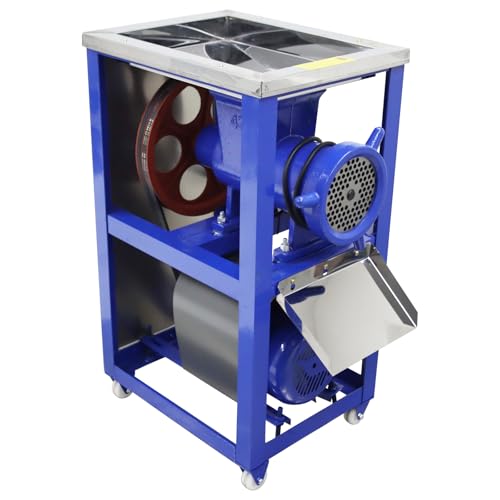 INTSUPERMAI Meat Grinder Crusher Bone Machine Commercial Fish Chicken Bone Crusher Meat Grinder Feed Processor for Animal Feed 220V 200-230KG/H