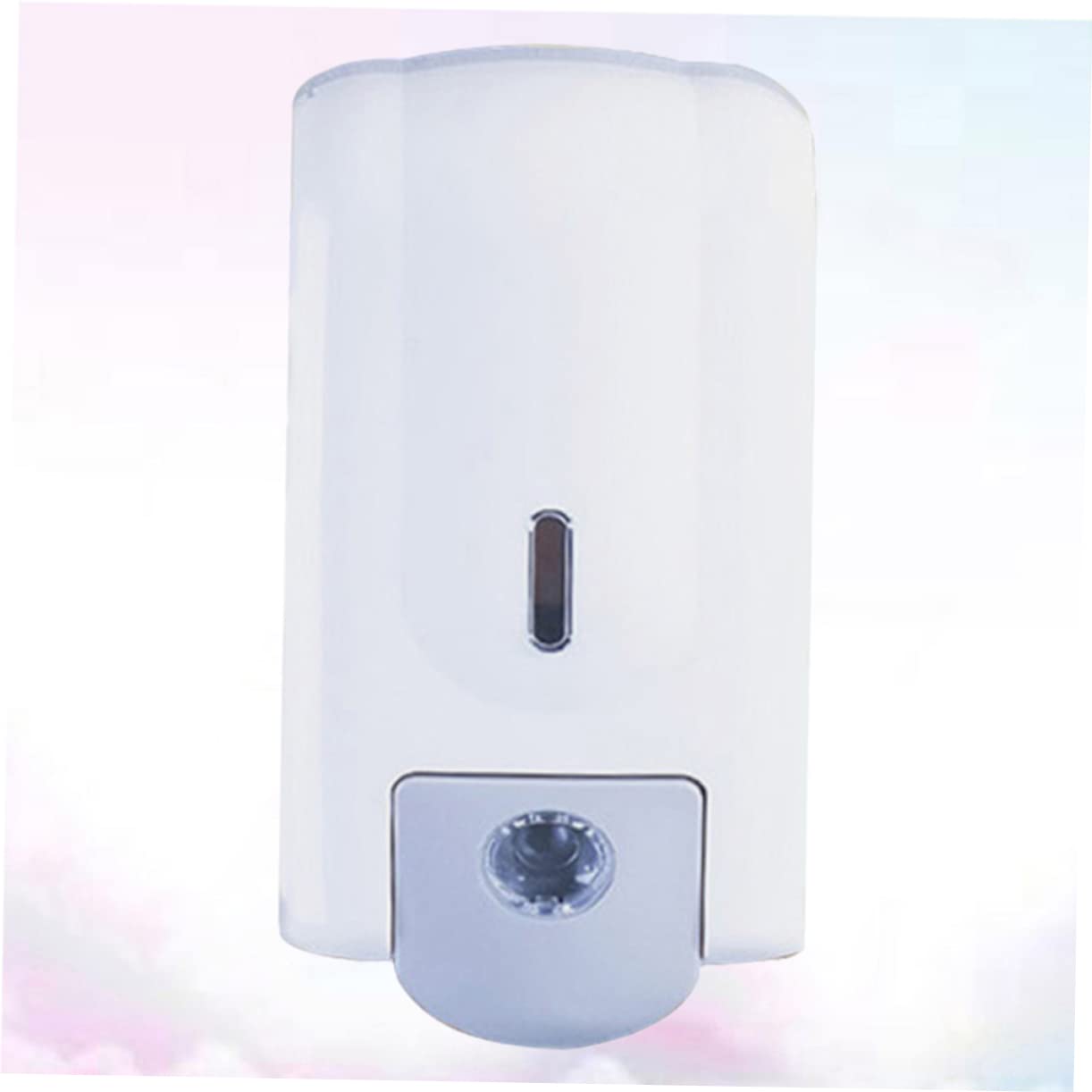 WOONEKY Contenitore Sapone Liquido da Parete Dispenser Sapone Manuale Vuoto Ricaricabile Distributore per Shampoo Balsamo Bagno Casa Hotel