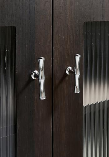 ZHTUNFGX 2�� ����� �h�A ��� �����o�� �܂� �m�u �c�}�~ �L���r�l�b�g�v���n���h�� �^���X �˒I �H��I�p �^�J �Ƌ�̃m�u �n���h�� DIY �肷����� �l�W �t�� (���� 72mm,�V���o�[) [���s�A���i]