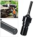 Core Drill Adapter Shaft Adapter Professional Threaded Connection Converter Tool Sturdy Industrial Attachment- 14cmx1.2cm