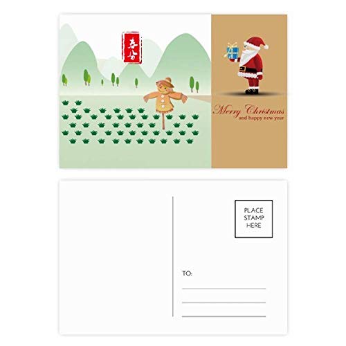 Cartes postales Père Noël Vernal Equinox correspondance hivernale lot de 20