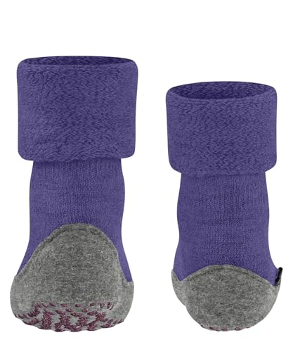 FALKE Stoppersocken Cosyshoe Minis K Hp Wolle rutschhemmende Noppen 1 Paar, Lila Crocus 8305, 25-26