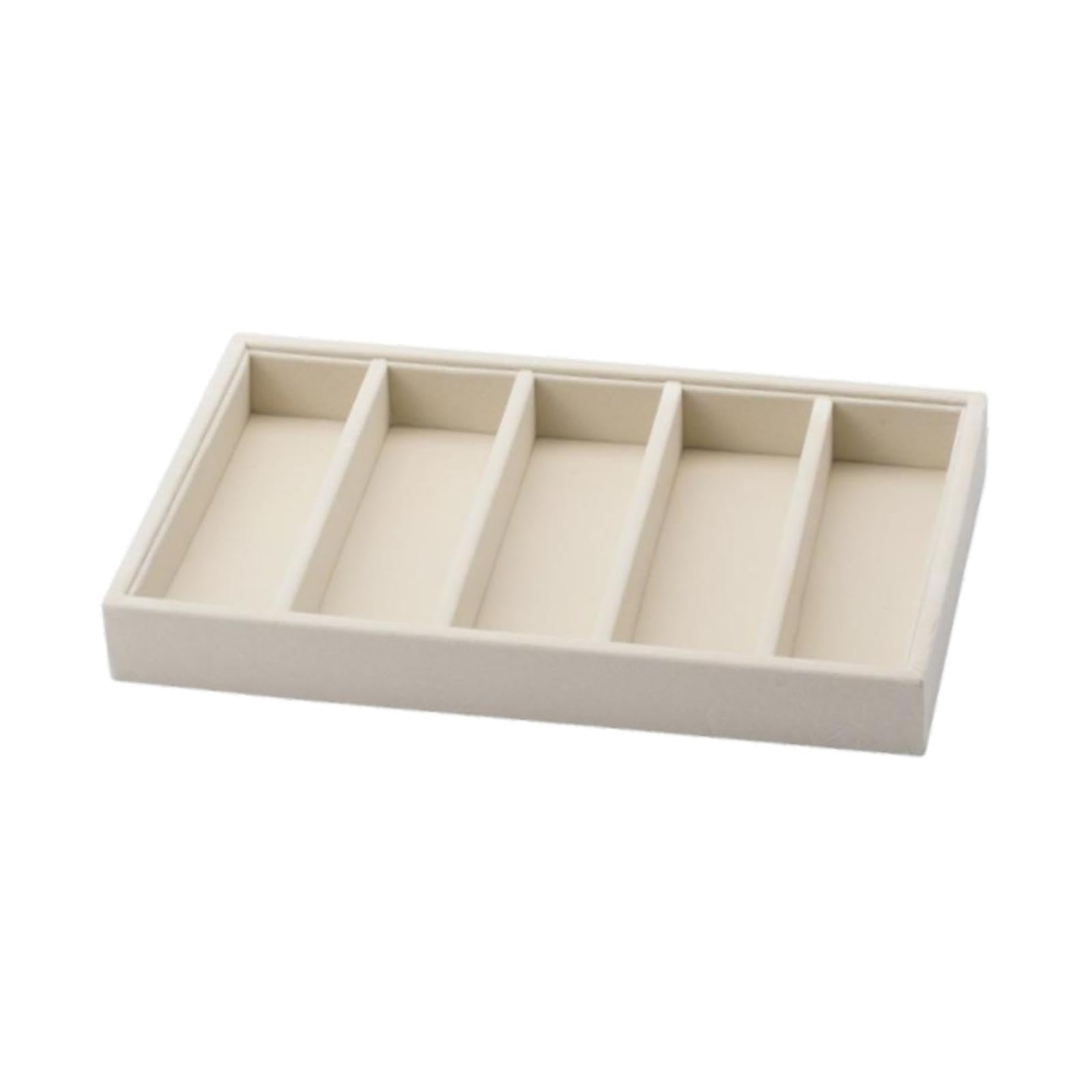 Plateau de présentation de lunettes jaune avec support à accessoires - 8