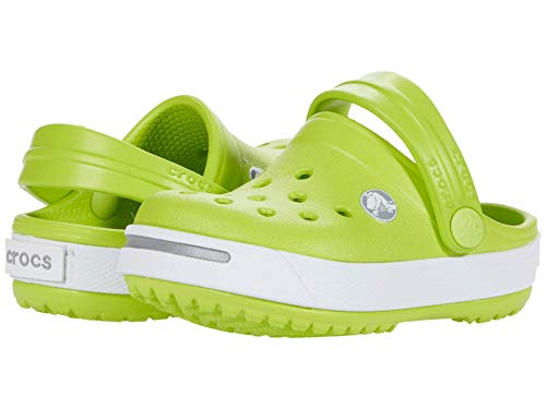 Crocs Crocband II Clog (Toddler/Little Kid) Lime Punch 10-11 Toddler/Little Kid M