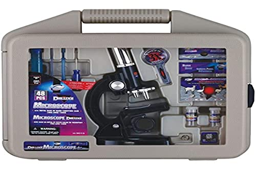 VEDES 37601233 - Juego de microscopios en maletín (48 Piezas) Cover